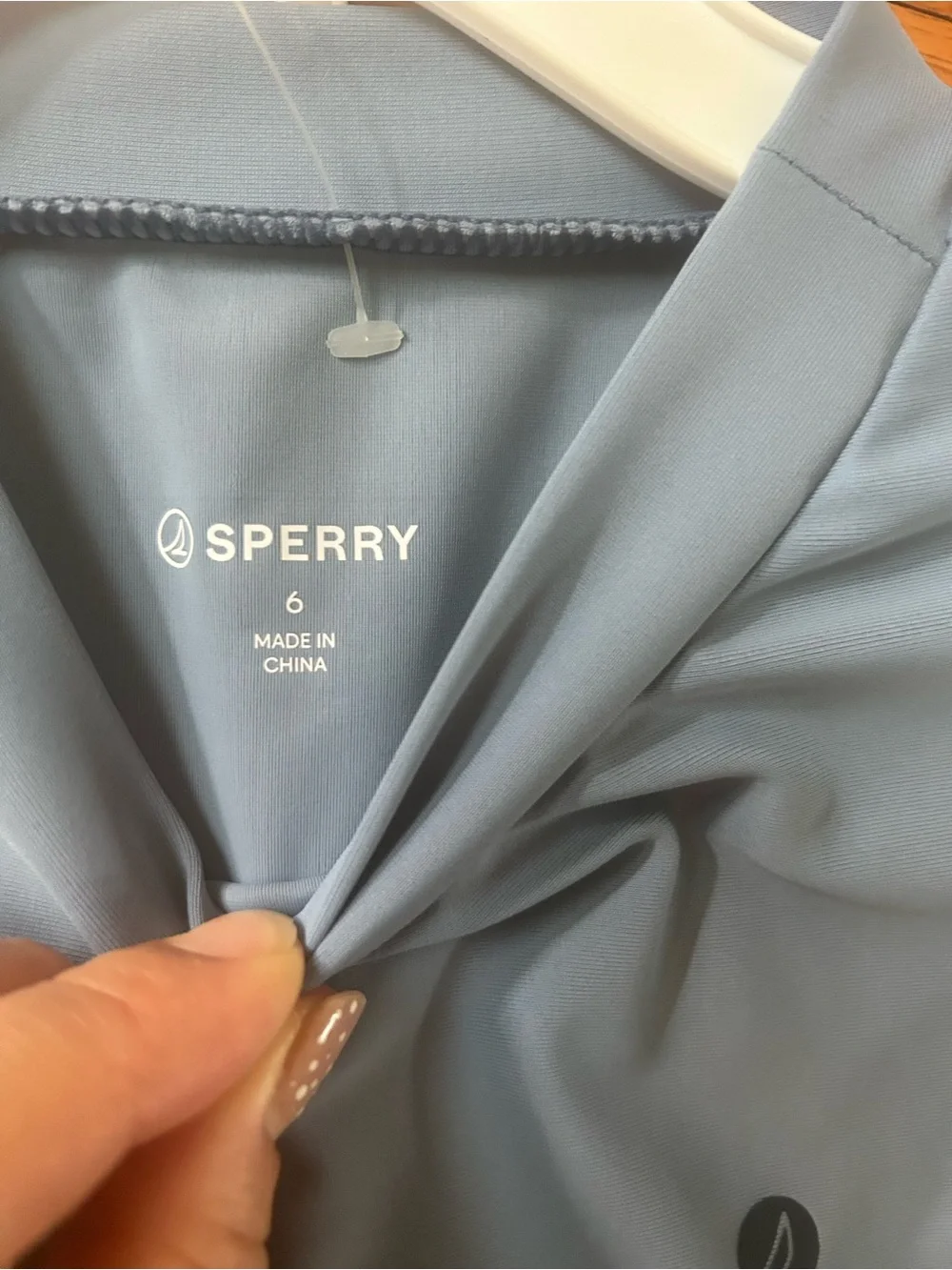 Sperry boys UPF 50+ Rash Guard Set size 6